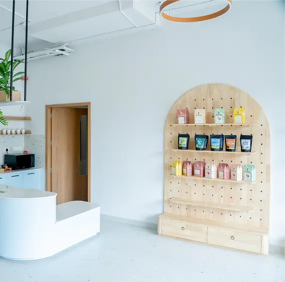 Baby café area & Baby Food Products at Cubs & Co. Kakkanad